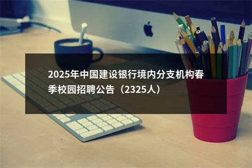 2025年中国建设银行境内分支机构春季校园招聘公告（2325人）                进入阅读模式 图片